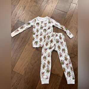 Hanna Andersson - Grinch by Dr. Seuss Kids Pajama set -size 4